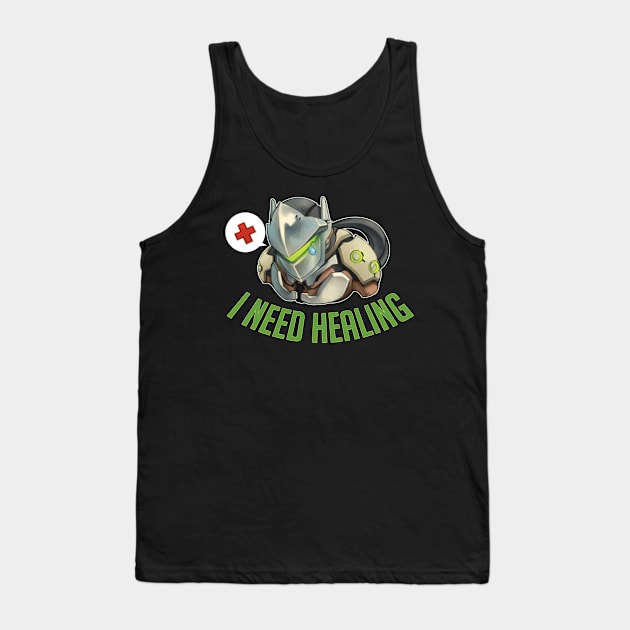 Need Healing Tank Top by TatertotsArt